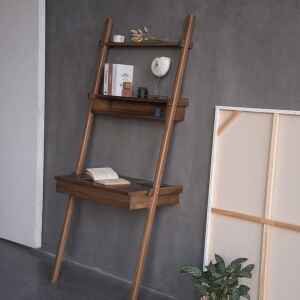 書架書櫃, Karpenter 義大利設計家具, 極簡設計家具, 北歐家具 | Vintage Simply City 階梯書桌層架-48