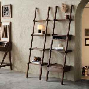 高櫃, 書架書櫃, Karpenter 義大利設計家具, 極簡設計家具, 北歐家具 | Vintage Simply City 一抽階梯置物層架-37