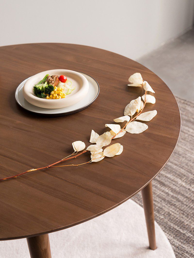 實木餐桌, Karpenter 義大利設計家具, 極簡設計家具, 北歐家具 | Vintage Vintage 斯堪地經典圓餐桌-12