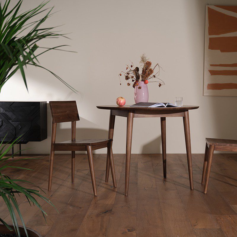 實木餐桌, Karpenter 義大利設計家具, 極簡設計家具, 北歐家具 | Vintage Vintage 斯堪地經典圓餐桌-10