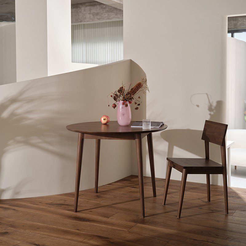 實木餐桌, Karpenter 義大利設計家具, 極簡設計家具, 北歐家具 | Vintage Vintage 斯堪地經典圓餐桌-11