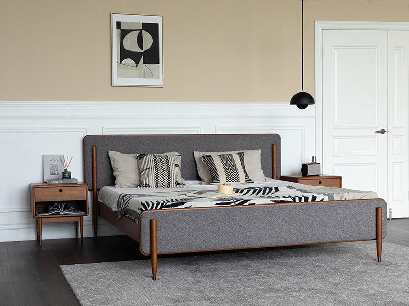 睡個好覺吧！Have a Sweet Dream, 柚木床架｜實木床架, Retro 復古摩登實木家具, 北歐家具 | Vintage Retro 實木床架-11