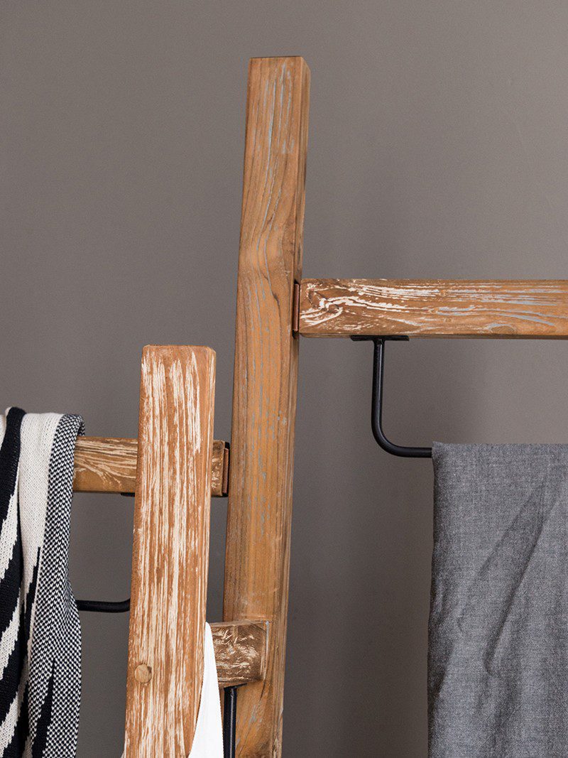 衣櫥 | 高櫃, 衛浴家具, 收藏 | 玩具 | 小物, dBodhi 工業風家具, 靈魂老柚木家具 Solo 三角立體掛衣桿-13