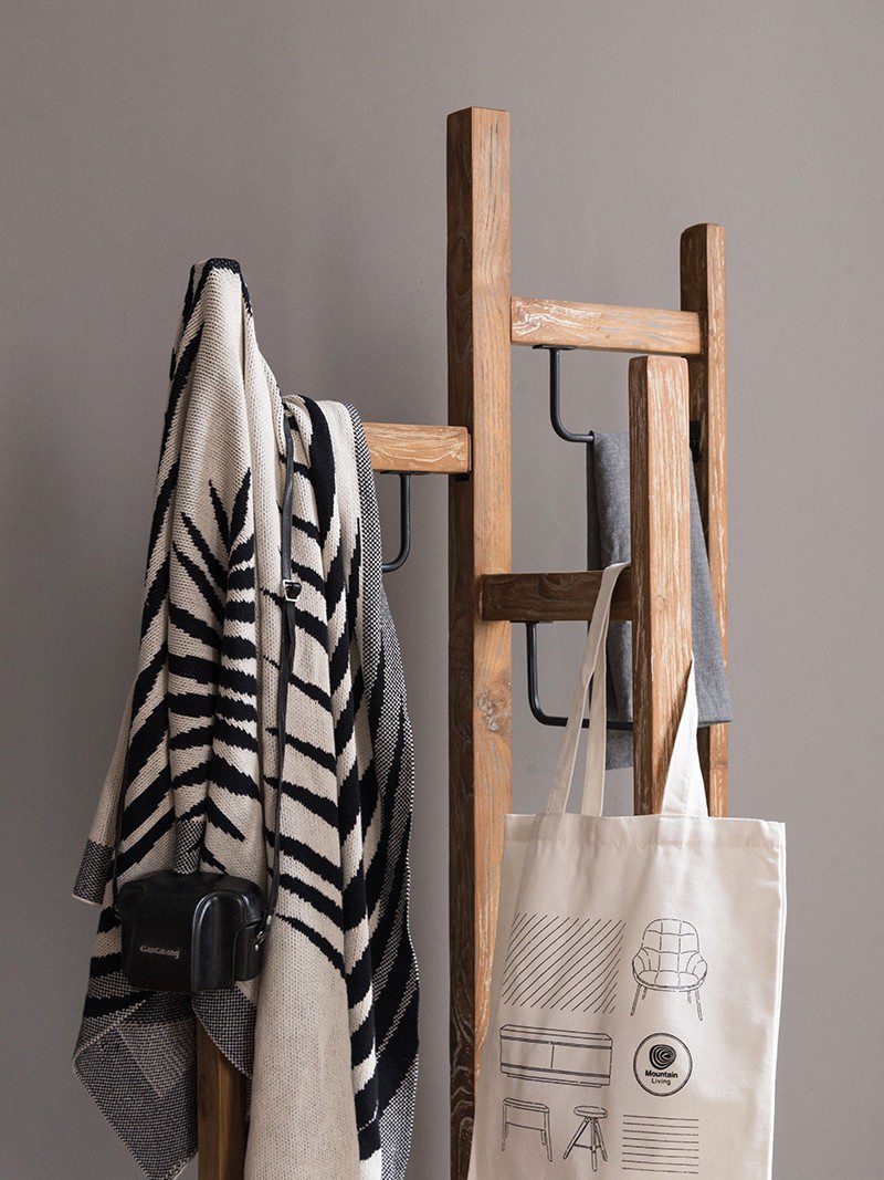 衣櫥 | 高櫃, 衛浴家具, 收藏 | 玩具 | 小物, dBodhi 工業風家具, 靈魂老柚木家具 Solo 三角立體掛衣桿-12