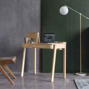 梳妝台, 實木書桌, Karpenter 義大利設計家具, 北歐家具 | Vintage Circa17 多格收納書桌-23