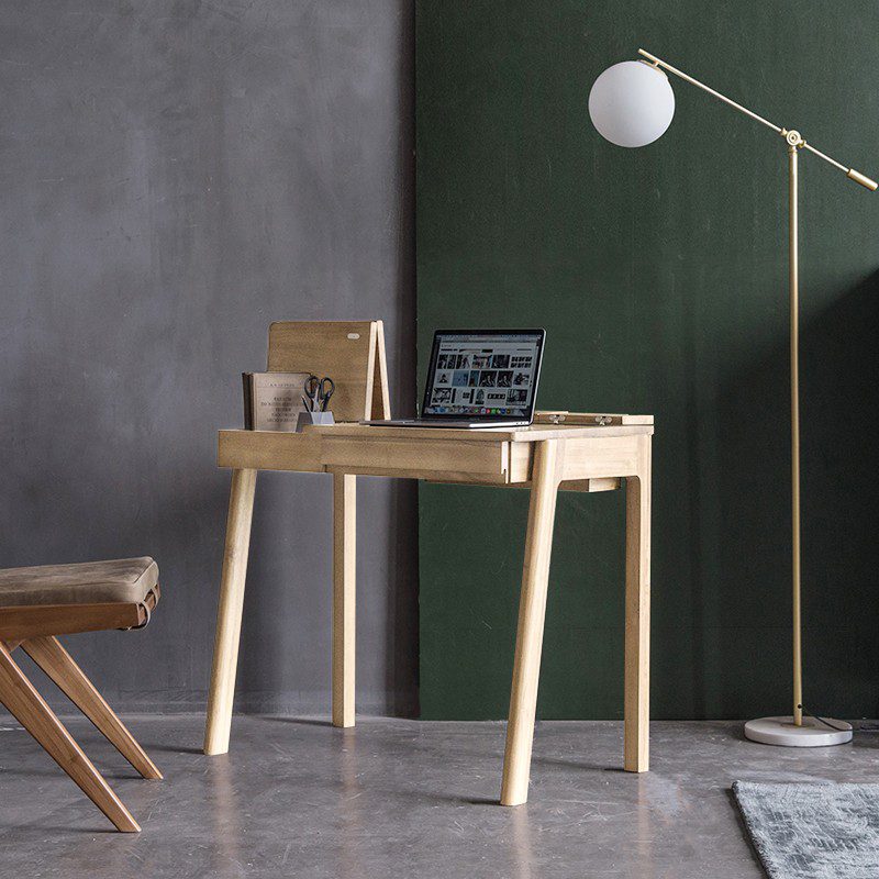 梳妝台, 實木書桌, Karpenter 義大利設計家具, 北歐家具 | Vintage Circa17 多格收納書桌-14