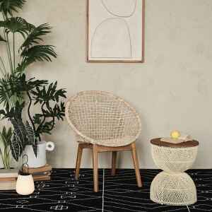 休閒椅, dBodhi 工業風家具, 靈魂老柚木家具 Cocoon 休閒椅-27