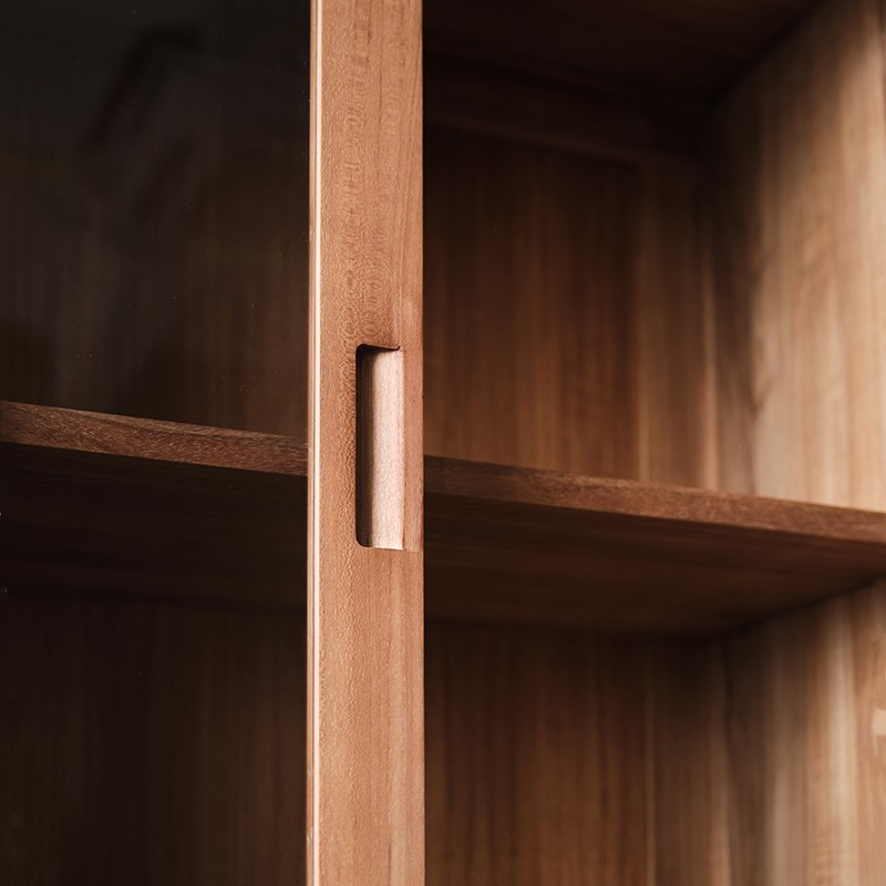 高櫃, 書架書櫃, Mountain Living 家具系列, 極簡設計家具 Cello 玻璃餐櫃-14