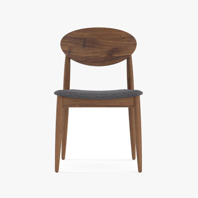餐椅, 書桌椅, Air Division 新加坡獲獎實木家具, 極簡設計家具 Grace 軟墊單椅-10