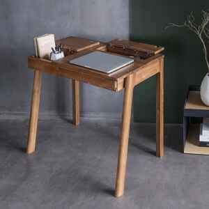 梳妝台, 實木書桌, Karpenter 義大利設計家具, 北歐家具 | Vintage Circa17 多格收納書桌-29