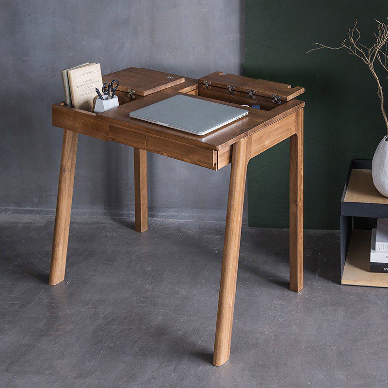 梳妝台, 實木書桌, Karpenter 義大利設計家具, 北歐家具 | Vintage Circa17 多格收納書桌-9