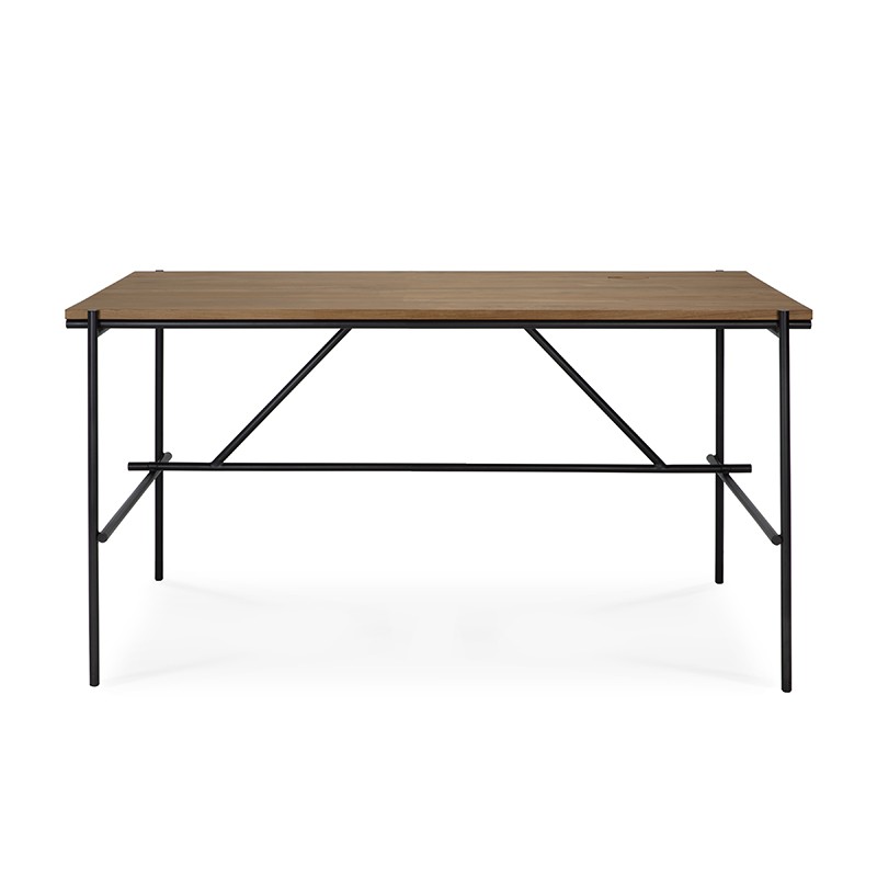 實木書桌, 比利時原木實木家具｜Ethnicraft, 當代設計家具 Oscar 書桌-16