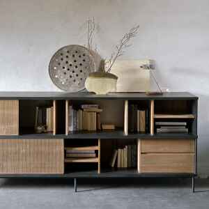 邊櫃, 比利時原木實木家具｜Ethnicraft, 當代設計家具 Oscar 邊櫃-20