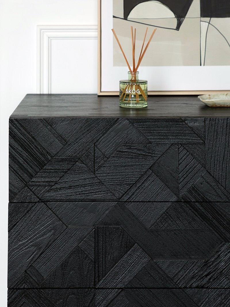 睡個好覺吧！Have a Sweet Dream, 邊櫃, 斗櫃, 比利時原木實木家具｜Ethnicraft, 當代設計家具 Graphic 幾何斗櫃-13