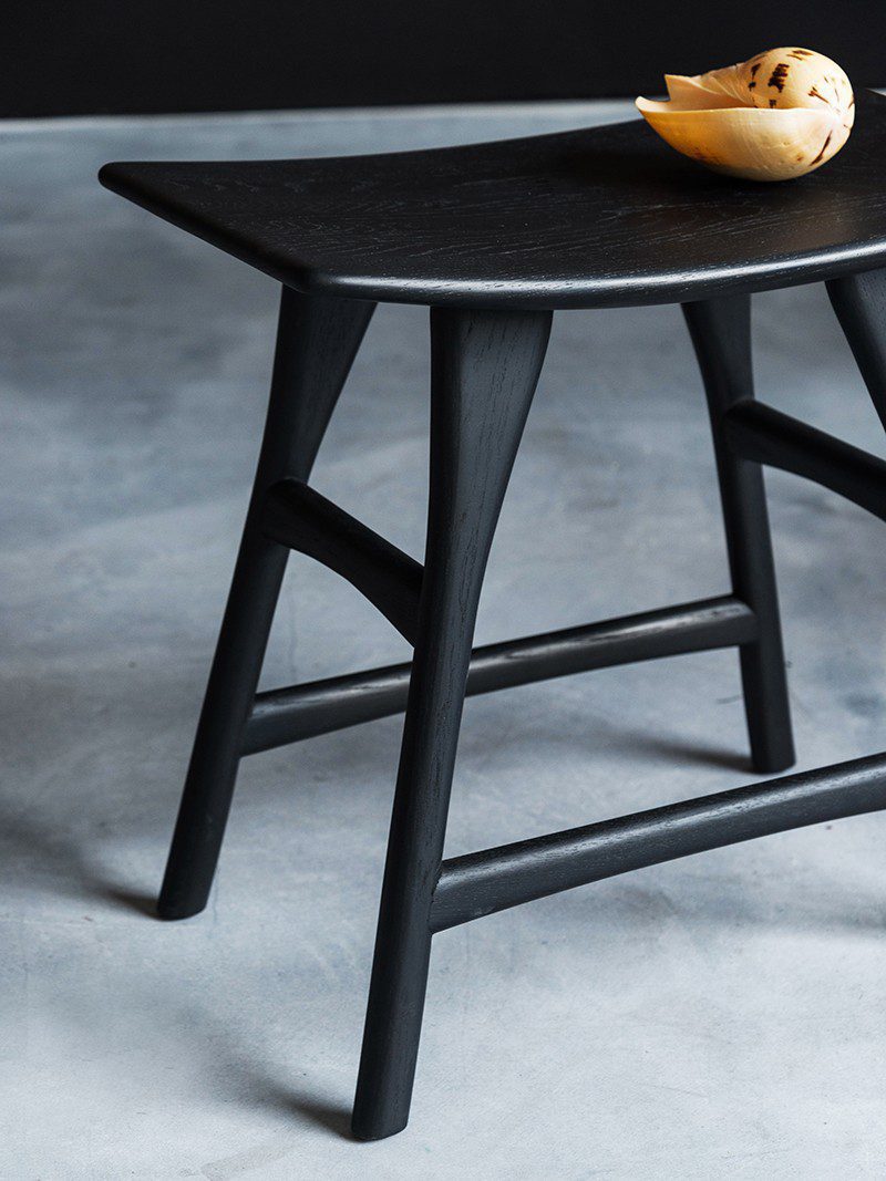 餐椅, 比利時原木實木家具｜Ethnicraft, 極簡設計家具 Osso 椅凳-17