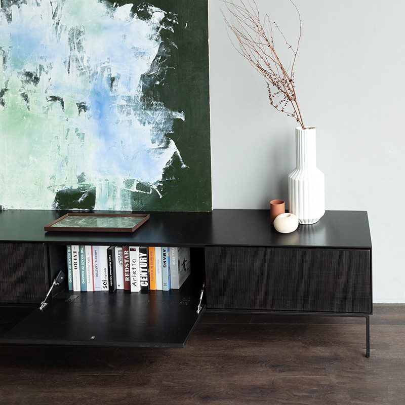 電視櫃, 比利時原木實木家具｜Ethnicraft, 極簡設計家具 Grooves 電視櫃-10