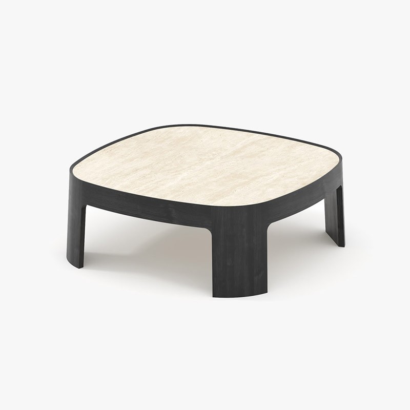 咖啡桌, Air Division 新加坡獲獎實木家具, 當代設計家具 Oasis 洞石咖啡桌-9