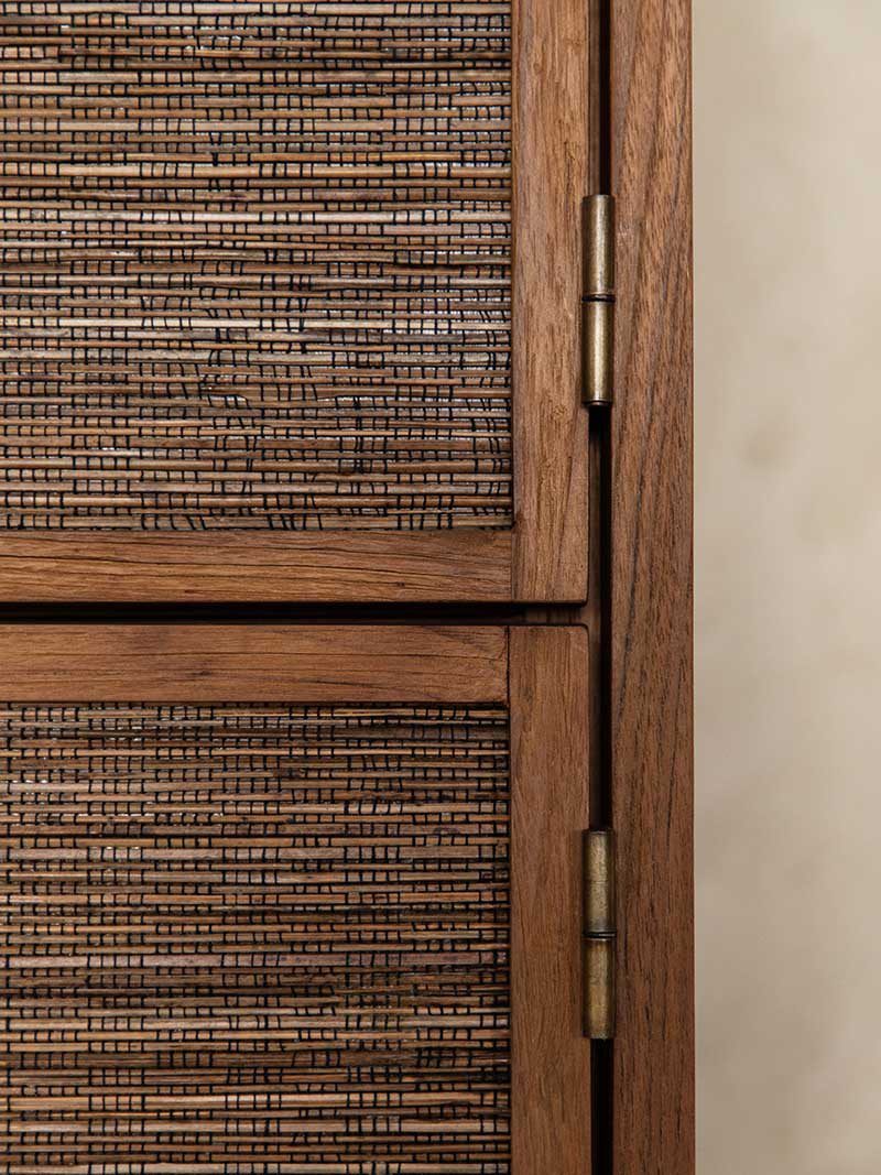 衣櫥 | 高櫃, dBodhi 工業風家具, 靈魂老柚木家具 Coco 寧靜韶光四門儲物衣櫃-14