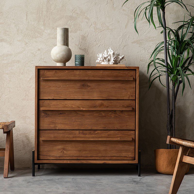 睡個好覺吧！Have a Sweet Dream, 邊櫃, 斗櫃, dBodhi 工業風家具, 靈魂老柚木家具 Outline 斗櫃-10