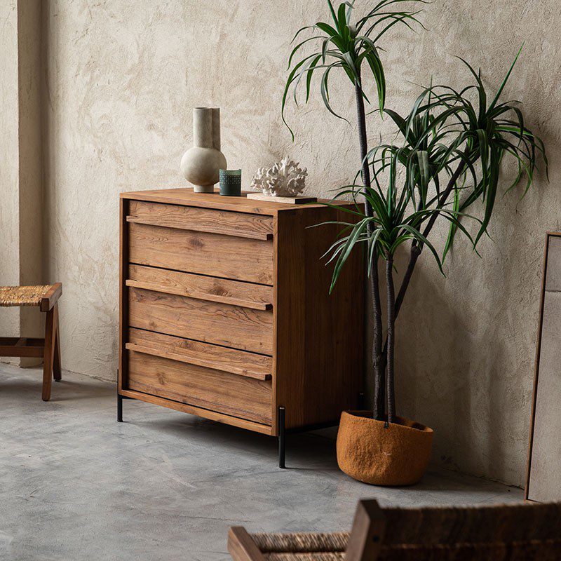 睡個好覺吧！Have a Sweet Dream, 邊櫃, 斗櫃, dBodhi 工業風家具, 靈魂老柚木家具 Outline 斗櫃-9