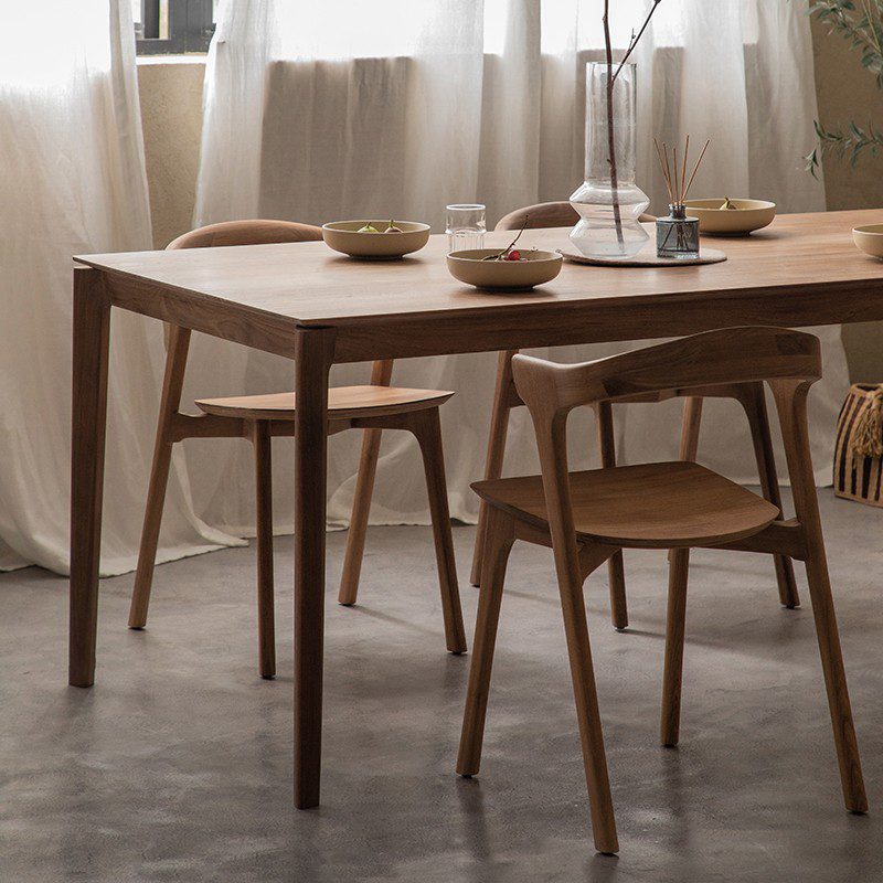 實木餐桌, 比利時原木實木家具｜Ethnicraft, 極簡設計家具 Bok 餐桌-13