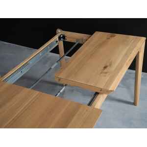 實木餐桌, 比利時原木實木家具｜Ethnicraft, 極簡設計家具, 當代設計家具 Bok 側開滑軌延伸餐桌-30