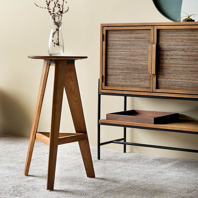 吧台, dBodhi 工業風家具, 靈魂老柚木家具 Berri 三腳中島椅-9