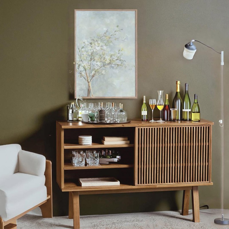 邊櫃, Air Division 新加坡獲獎實木家具, 極簡設計家具 Telegramme 矮櫃-10