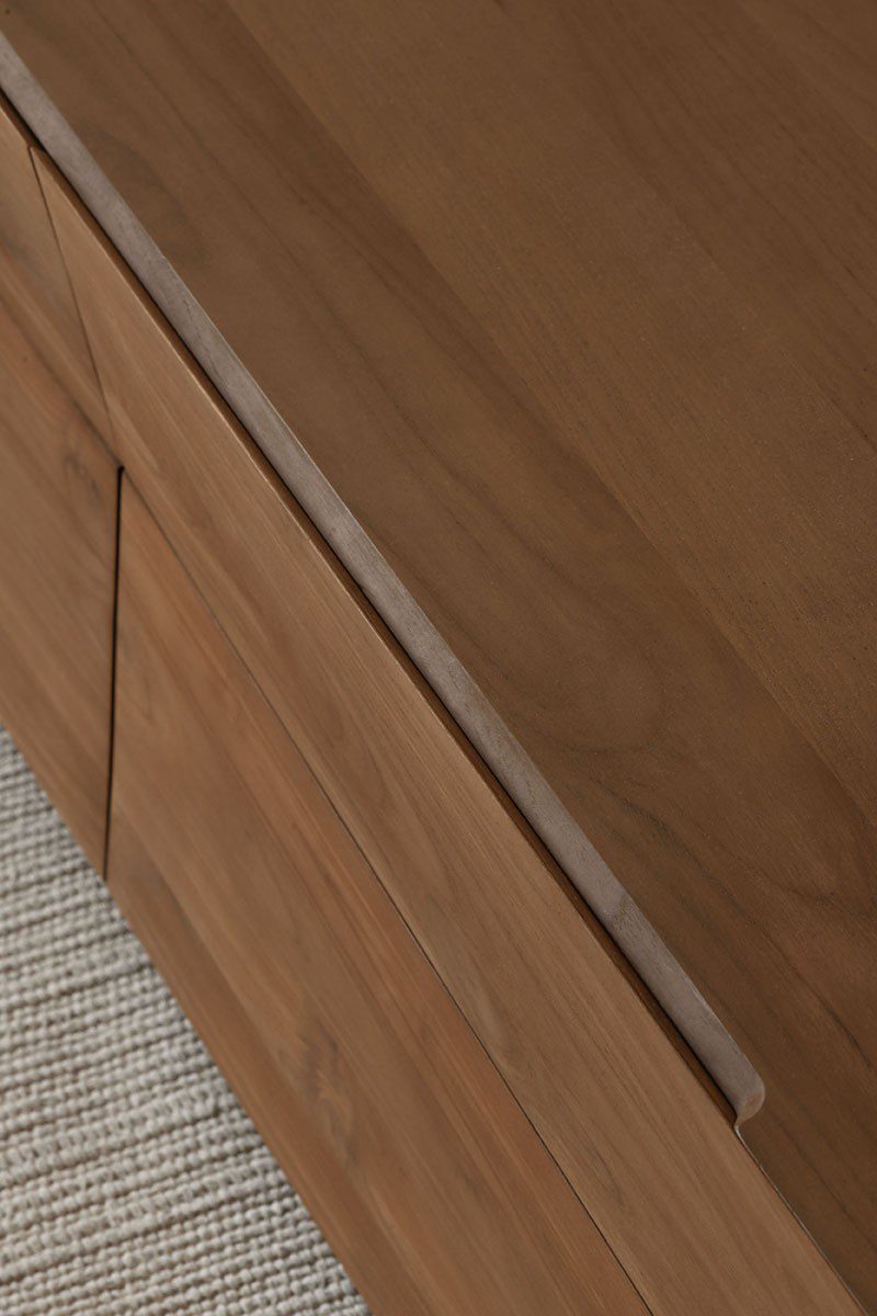 電視櫃, Air Division 新加坡獲獎實木家具, 極簡設計家具 Crater 電視櫃-14