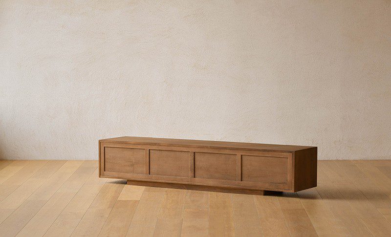 電視櫃, Air Division 新加坡獲獎實木家具, 極簡設計家具 Crater 電視櫃-16