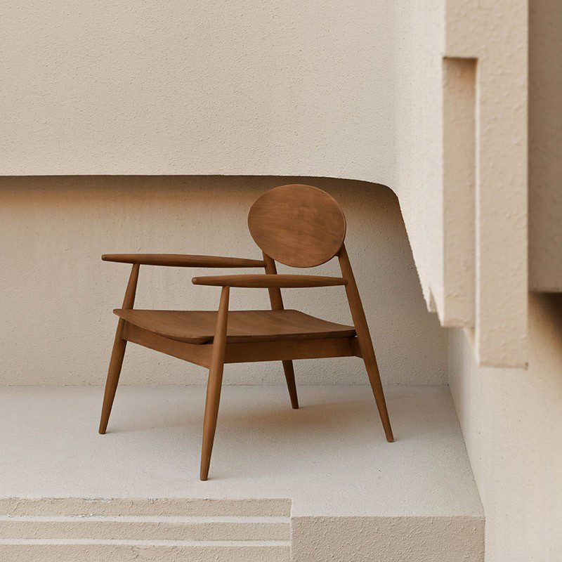 休閒椅, Air Division 新加坡獲獎實木家具, 極簡設計家具 Grace 休閒椅-9