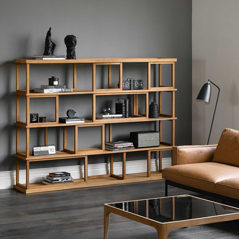 高櫃, 書架書櫃, Air Division 新加坡獲獎實木家具, 極簡設計家具 HDB 層架-10