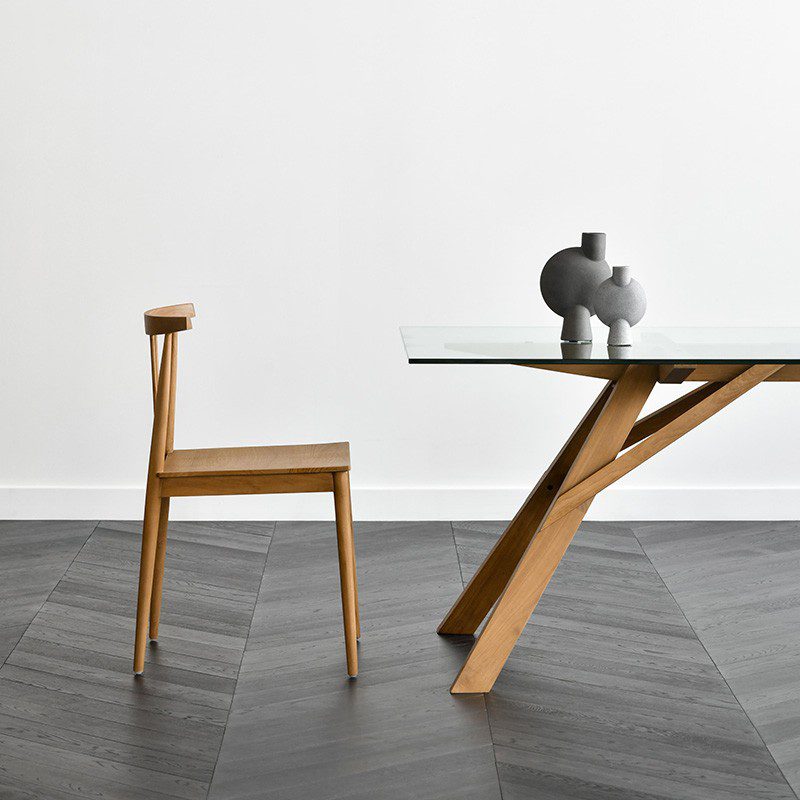 餐椅, 書桌椅, Air Division 新加坡獲獎實木家具, 極簡設計家具 Kay 單椅-10