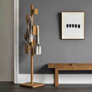 衣櫥 | 高櫃, 衛浴家具, 收藏 | 玩具 | 小物, Air Division 新加坡獲獎實木家具, 極簡設計家具 Square 掛衣桿-19