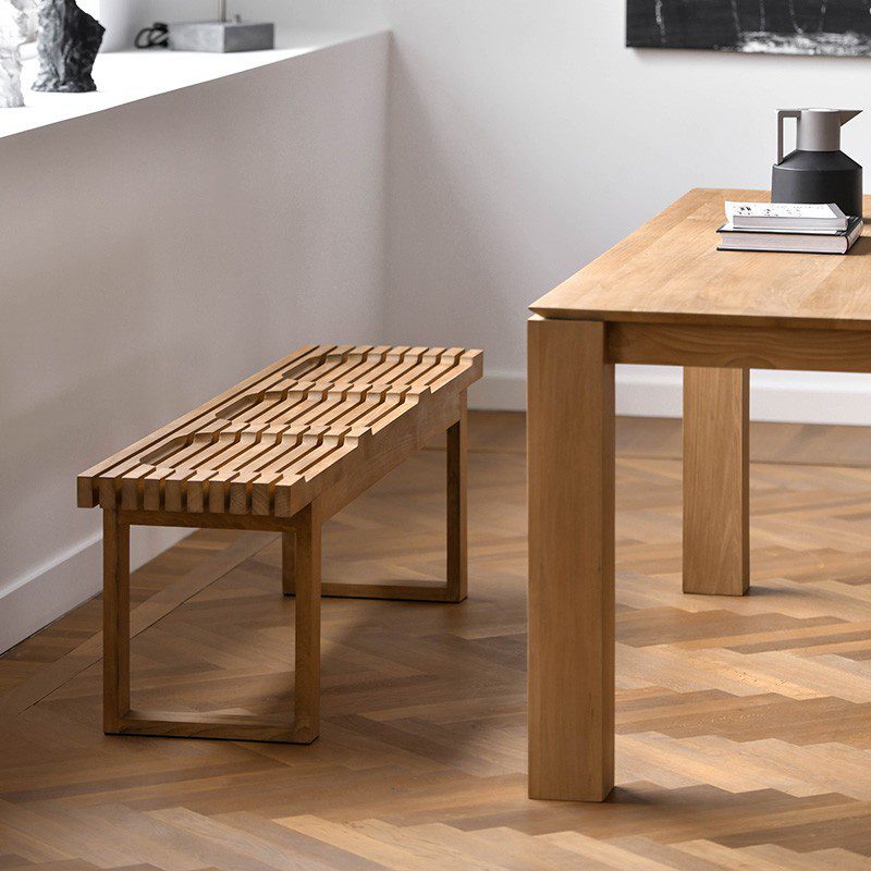 長凳, Air Division 新加坡獲獎實木家具, 極簡設計家具 Sink 椅凳-9