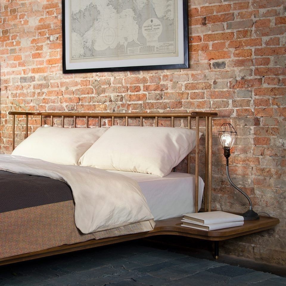 睡個好覺吧！Have a Sweet Dream, 柚木床架｜實木床架, District 8 摩登工業復古家具, 工業風家具 Distrikt 煙燻橡木雙人床架-11