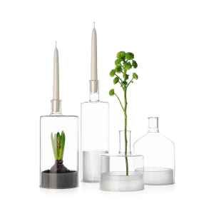 Ichendorf 米蘭設計玻璃製品 TOKIO溫室花器/燭台-高-16