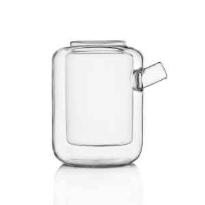 Ichendorf 米蘭設計玻璃製品 EMMA雙層玻璃茶壺-2杯份-26