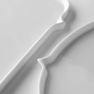 米其林餐瓷 Geometry系列Talk 橢圓中餐盤-15