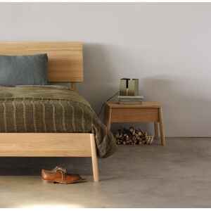 床頭櫃, 比利時原木實木家具｜Ethnicraft, 極簡設計家具 Air 北歐設計抽屜床頭櫃-34