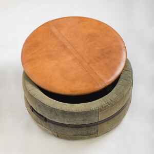 咖啡桌, United Strangers 美式 Loft 風格, 當代設計家具 Army 軍營帆布皮革收納咖啡桌-15