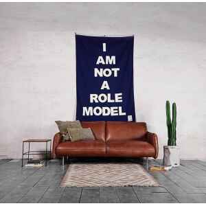 牆飾, 收藏 | 玩具 | 小物, United Strangers 美式 Loft 風格, 當代設計家具 海軍藍文字旗幟-35