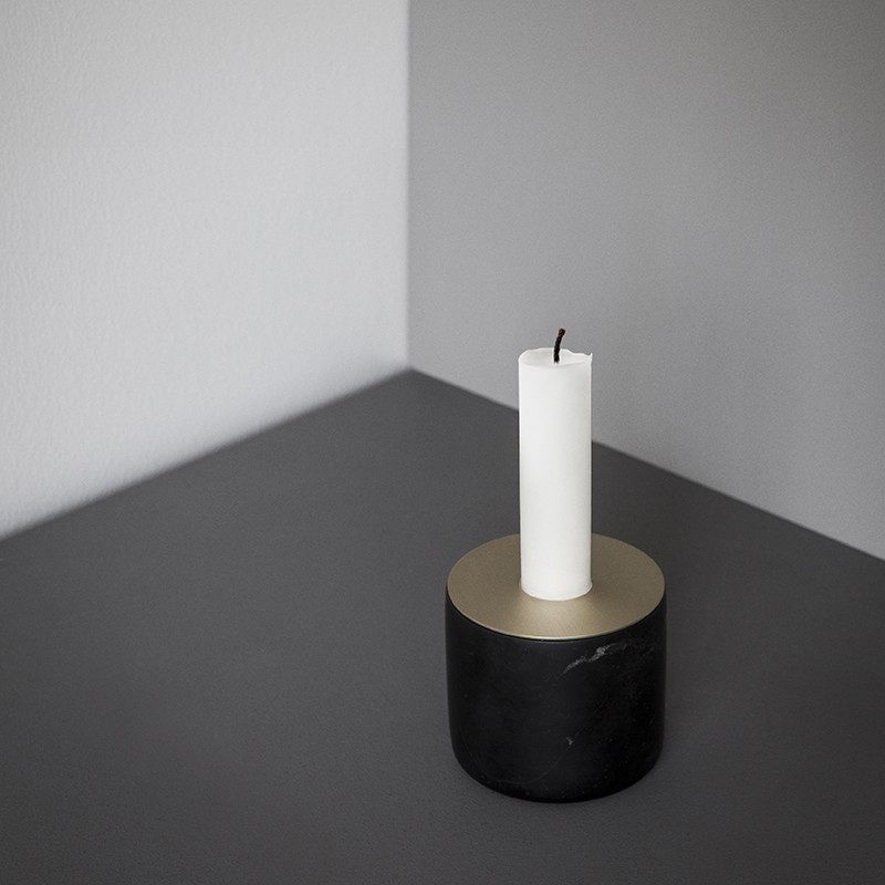 Menu Chunk  黑色大理石燭台-9