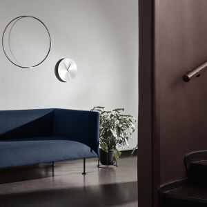 Menu Steel Wall Clock 極簡金屬掛鐘（霧銀）-29