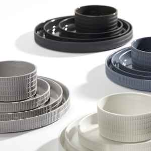 米其林餐瓷 Sigillata Signature 餐盤 – 灰黑-15