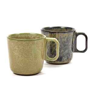 米其林餐瓷 Surface 釉陶馬克杯 – 潑墨色-32