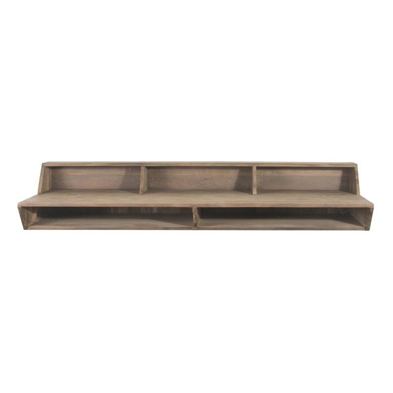 實木書桌, dBodhi 工業風家具, 靈魂老柚木家具 Tango 書桌層架-9