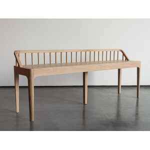 玄關, 長凳, 比利時原木實木家具｜Ethnicraft, 極簡設計家具 Spindle 長凳-24