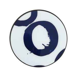 收藏 | 玩具 | 小物, 比利時原木實木家具｜Ethnicraft, 當代設計家具, Notre Monde 美國輕奢家飾 抽象光暈蔚藍玻璃托盤-28