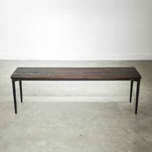 玄關, 長凳, Square Roots 英國設計家具, 工業風家具 Kulu 焦燻橡木長凳-33